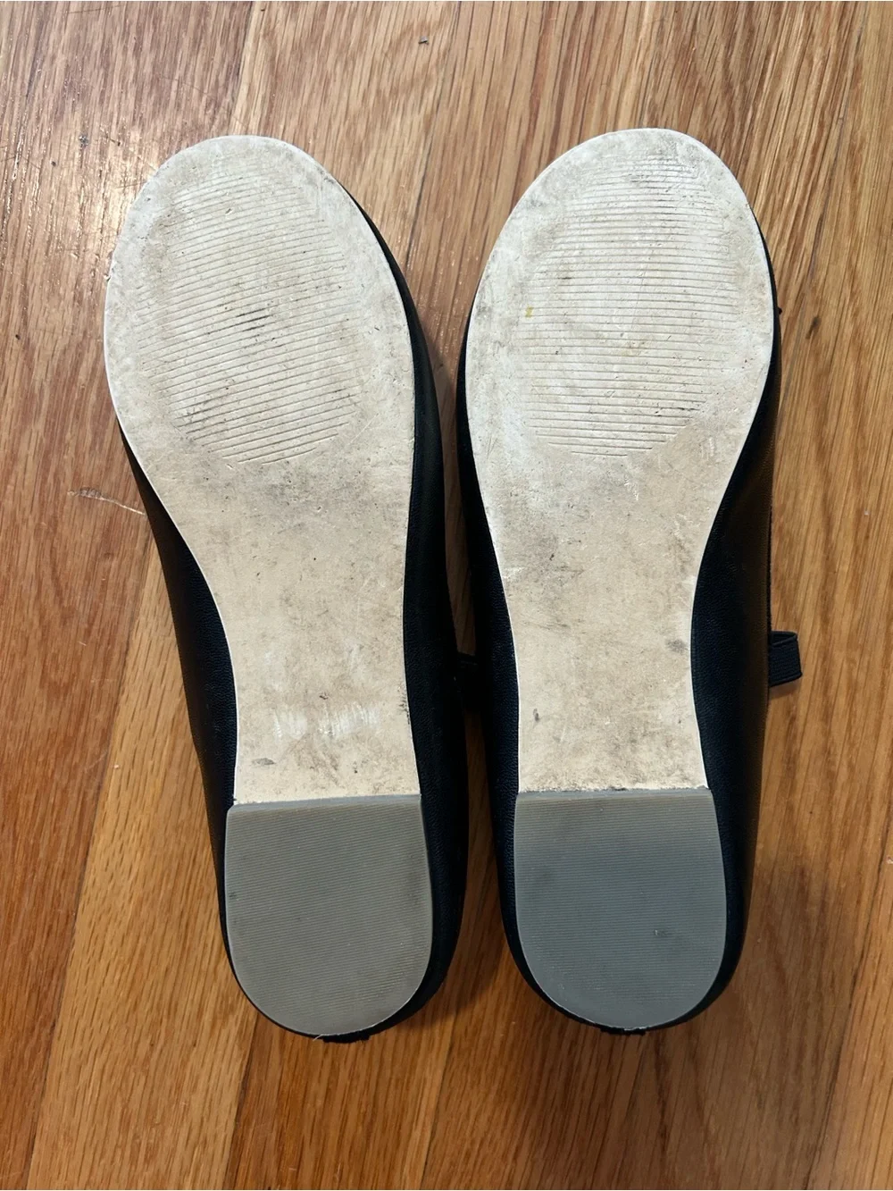Crewcuts Girls' strappy ballet flats - Black - size 3 youth